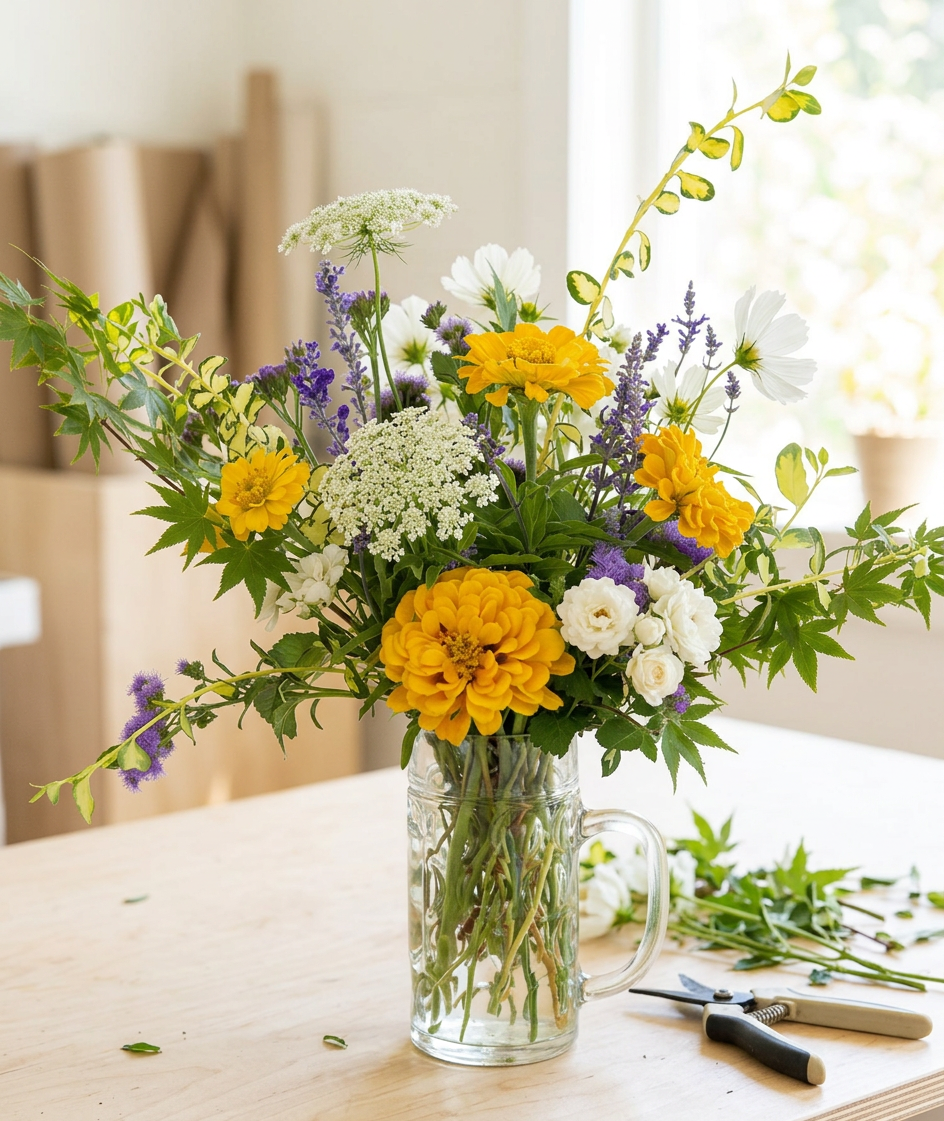 Florals for the Guys Workshop 6/20 7p with The Roaming Petal