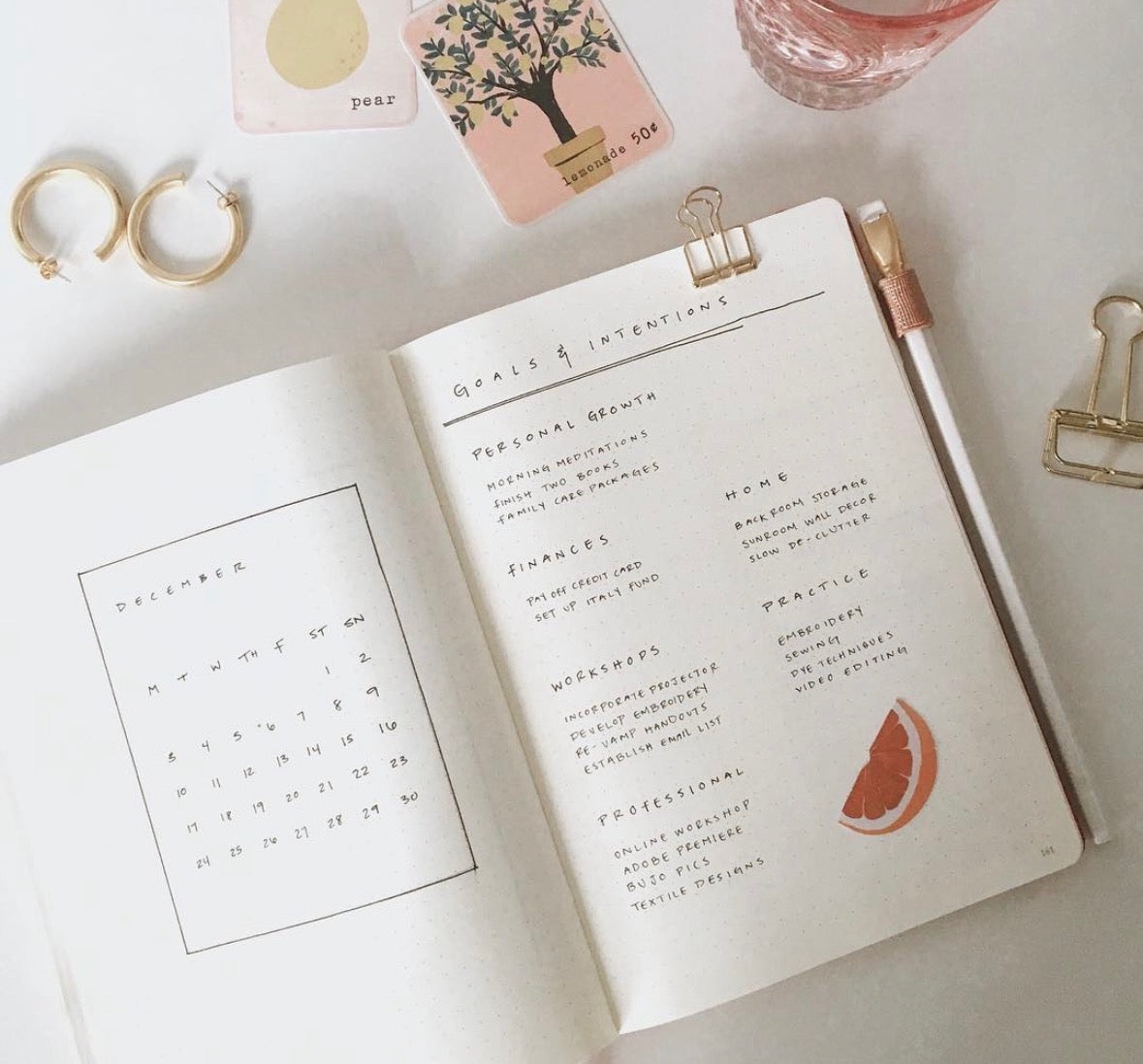 Bullet Journal Workshop with Alicia 6/7 3-5p