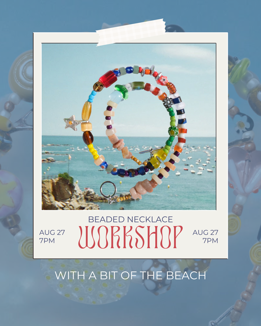 Beaded Necklaces with A Bit of the Beach 8/27 7pm