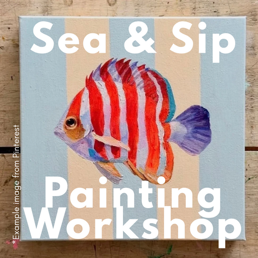 Sea & Sip: Painting Workshop with Studio Reagan 11/13 7PM